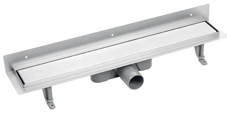 Laveo Basso, lineárny odtok s mriežkou 60 cm, oceľová, LAV-COB_261D