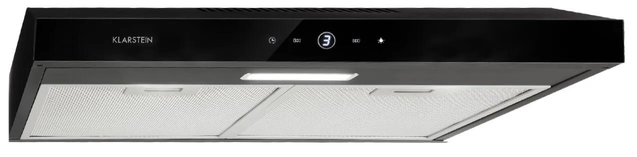 Contempo Neo, podskrinkový digestor, 60 cm, 175 m³/h, ušľachtilá oceľ, akryl, čierny