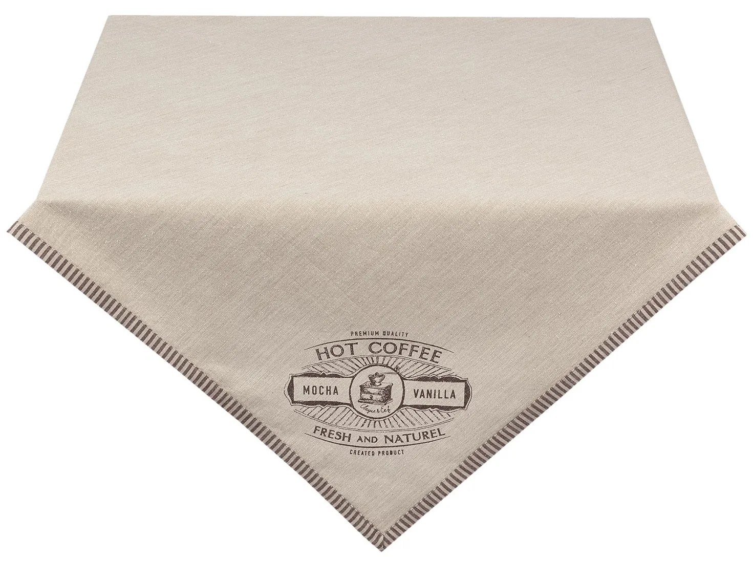 Obrus na stôl But First Coffee -150*250 cm