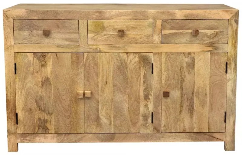 Komoda Hina 160x90x45 z mangového dreva Mango natural