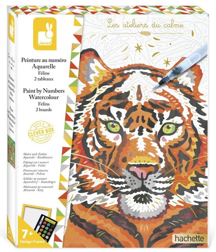 Detský ateliér maxi - maľovanie podľa čísel - Šelmy