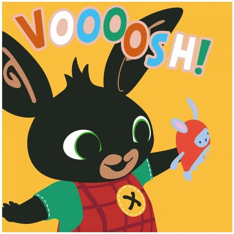 Detský magický uterák Zajačik Bing - 100% bavlna - 30 x 30 cm