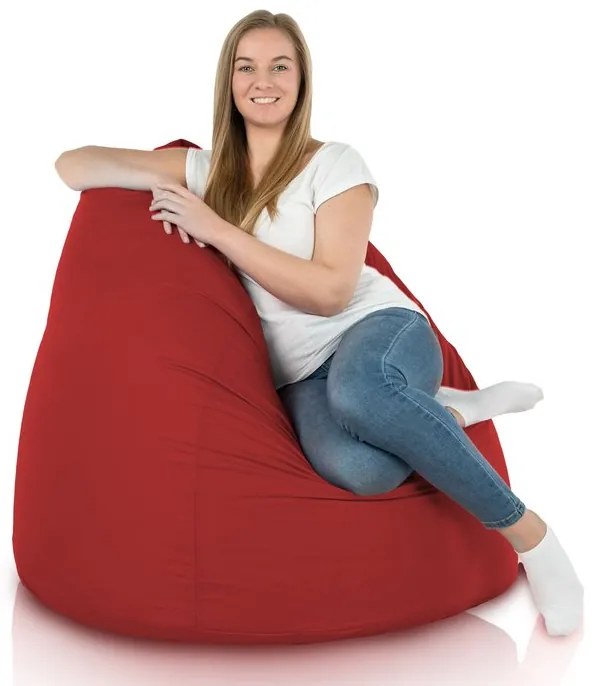 Sedací vak BAG Sako XXL Nylon vodeodolný Farba: 21. Bordový