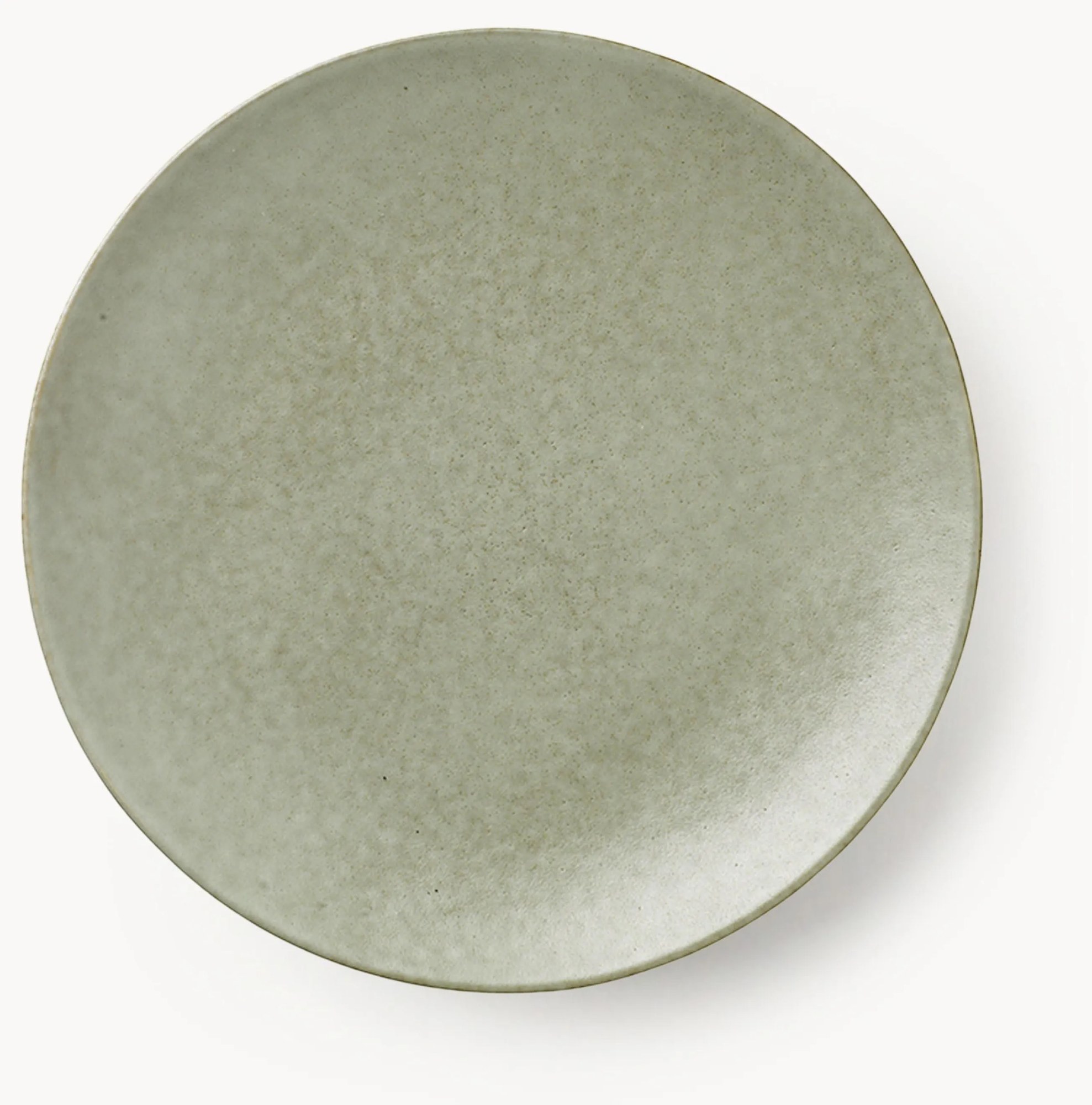 Ručne vyrobené plytké taniere Nordic Marsh, 4 ks