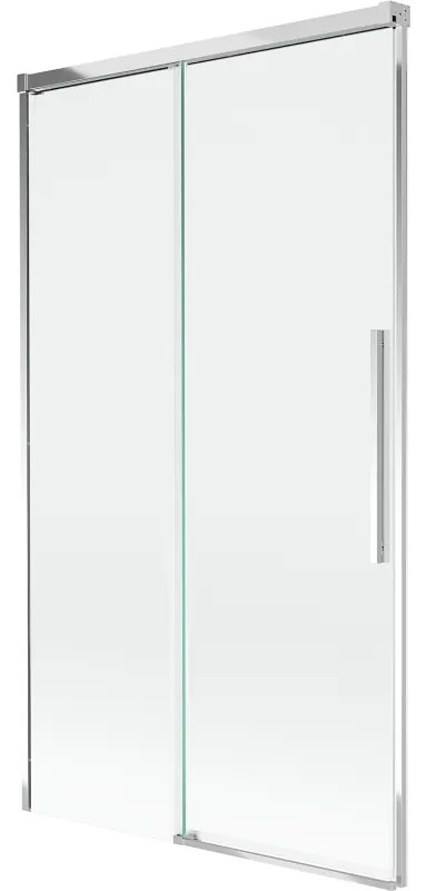 Mexen Rox, 2-krídlová posuvná vaňová zástena 100 x 150 cm, 8mm číre sklo, chrómový profil, 8C9-100-001-01-00