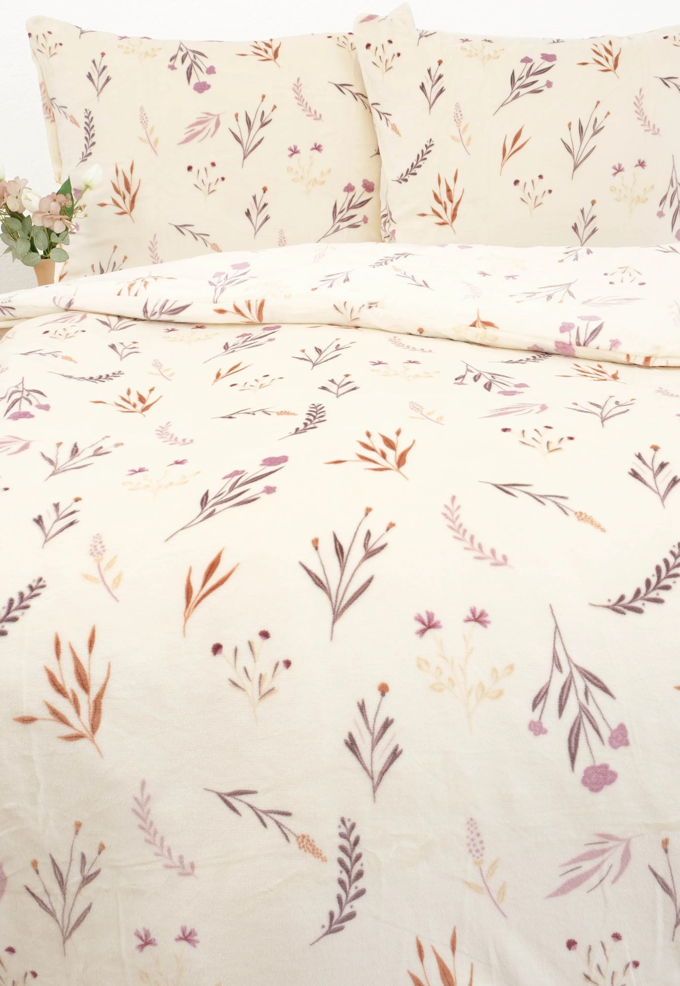 Predĺžené obliečky mikroplyš Exclusive - Chloe béžová