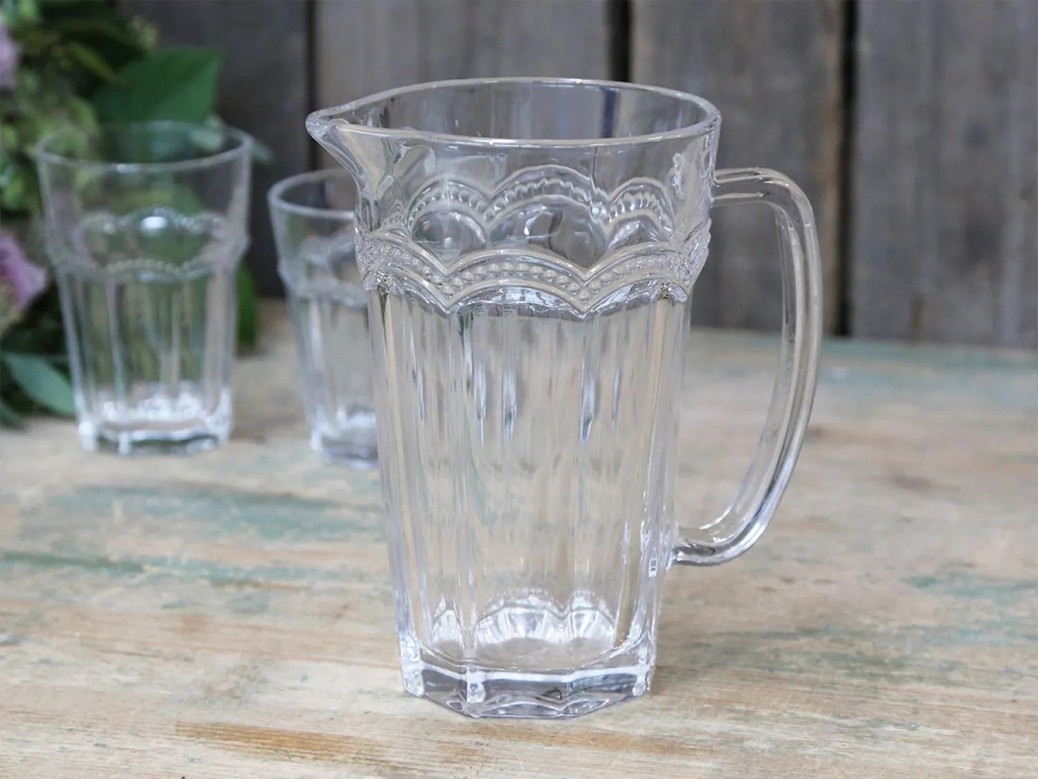 Sklenený džbán Antoinette 1l - Ø14*20 cm Sklenený džbán Antoinette 1l - Ø14*20 cm