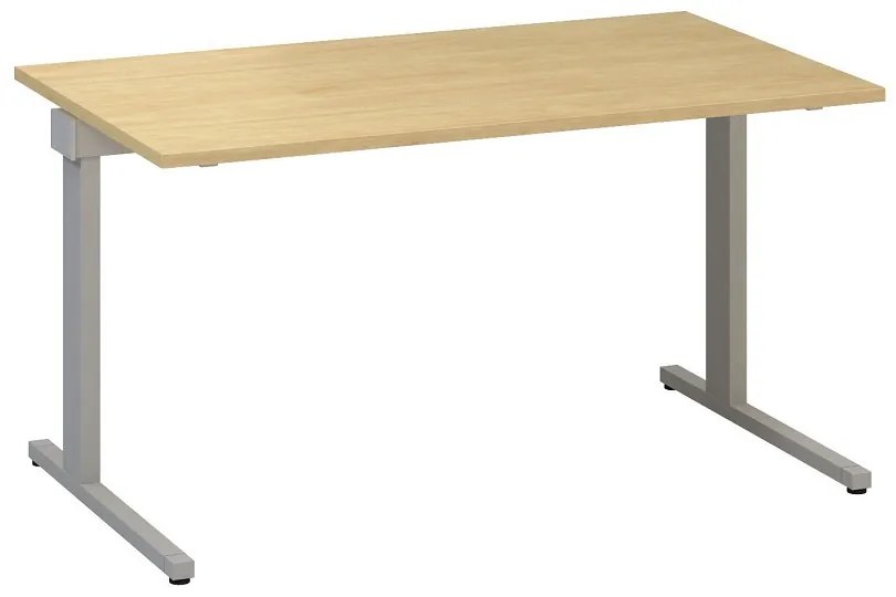 Stôl ProOffice C 80 x 140 cm, divoká hruška