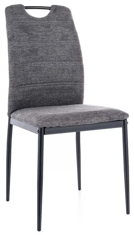 Jedálenská stolička Rip, sivá