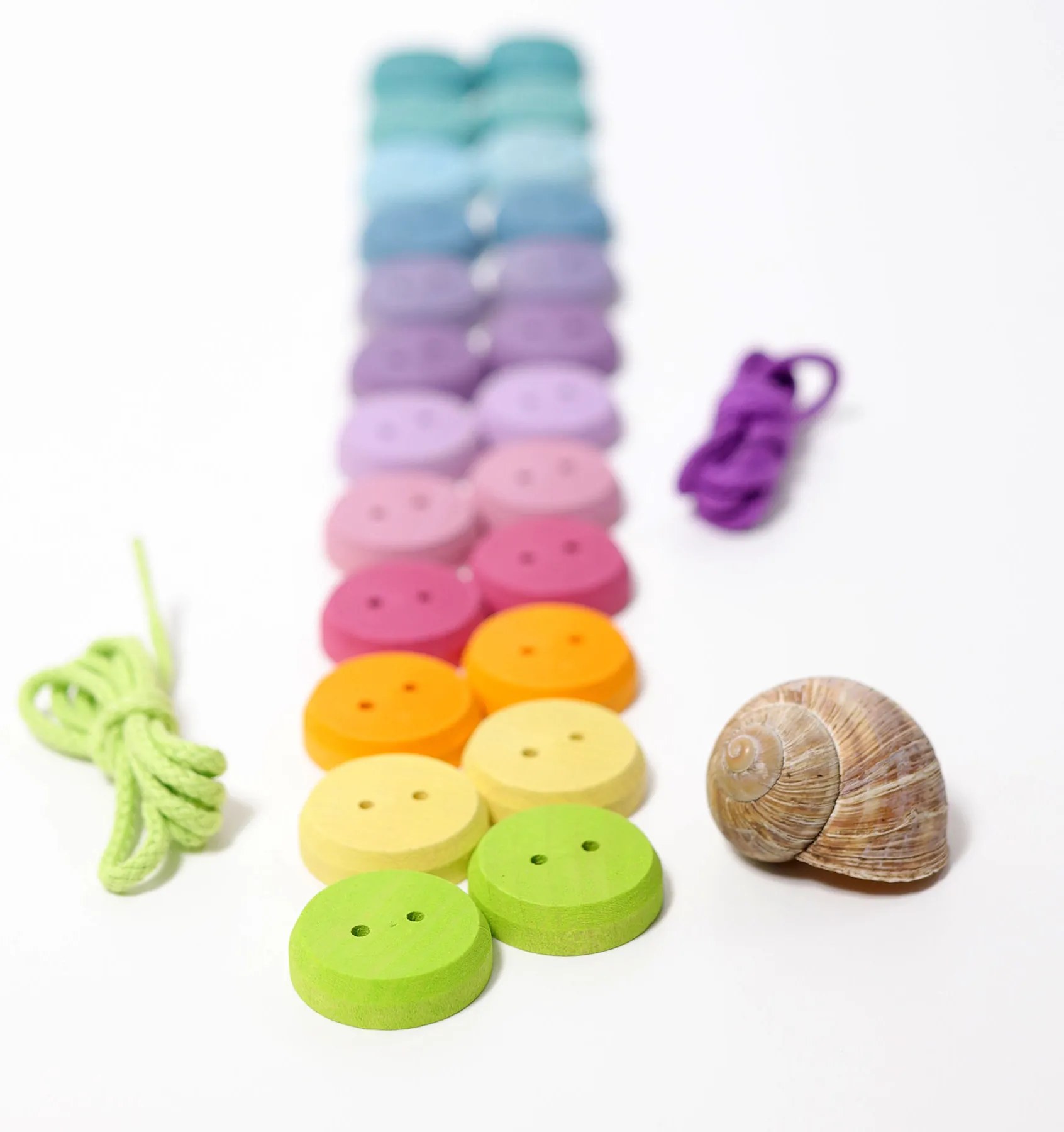 Grimm's - Malé pastelové gombíky