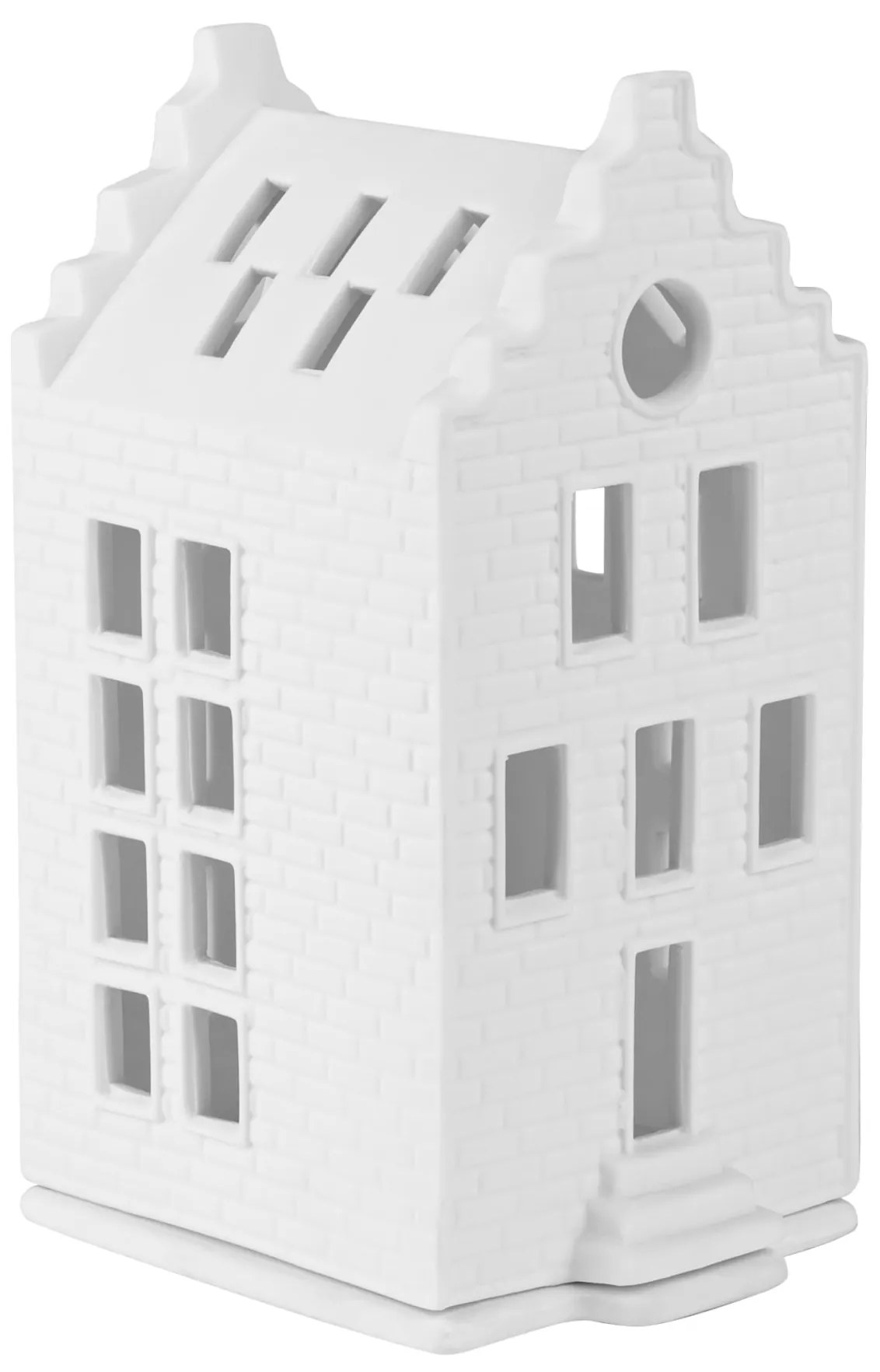 räder Porcelánový svietnik domček Small Brick House 16 cm
