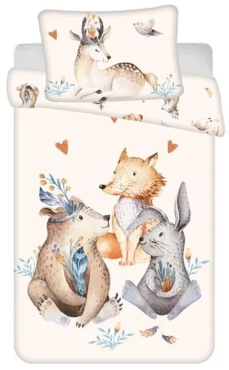 Posteľná obliečka Woodland 100x135/40x60 cm