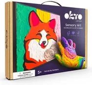 OKTO maľovanie samotvrdnúcou hmotou 30 x 30 cm Líška