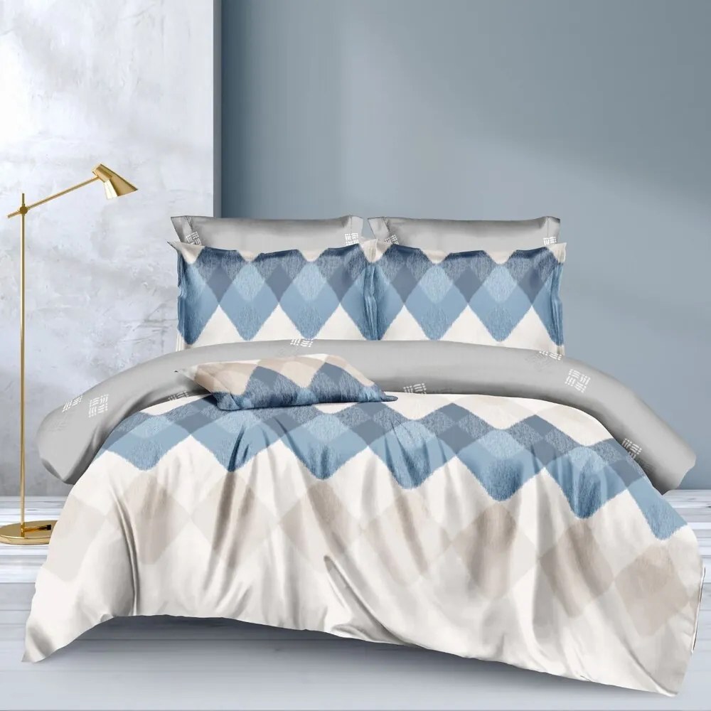 Francúzske obliečky Homa MEDINA WAVE 6-dielna sada 200x220 cm