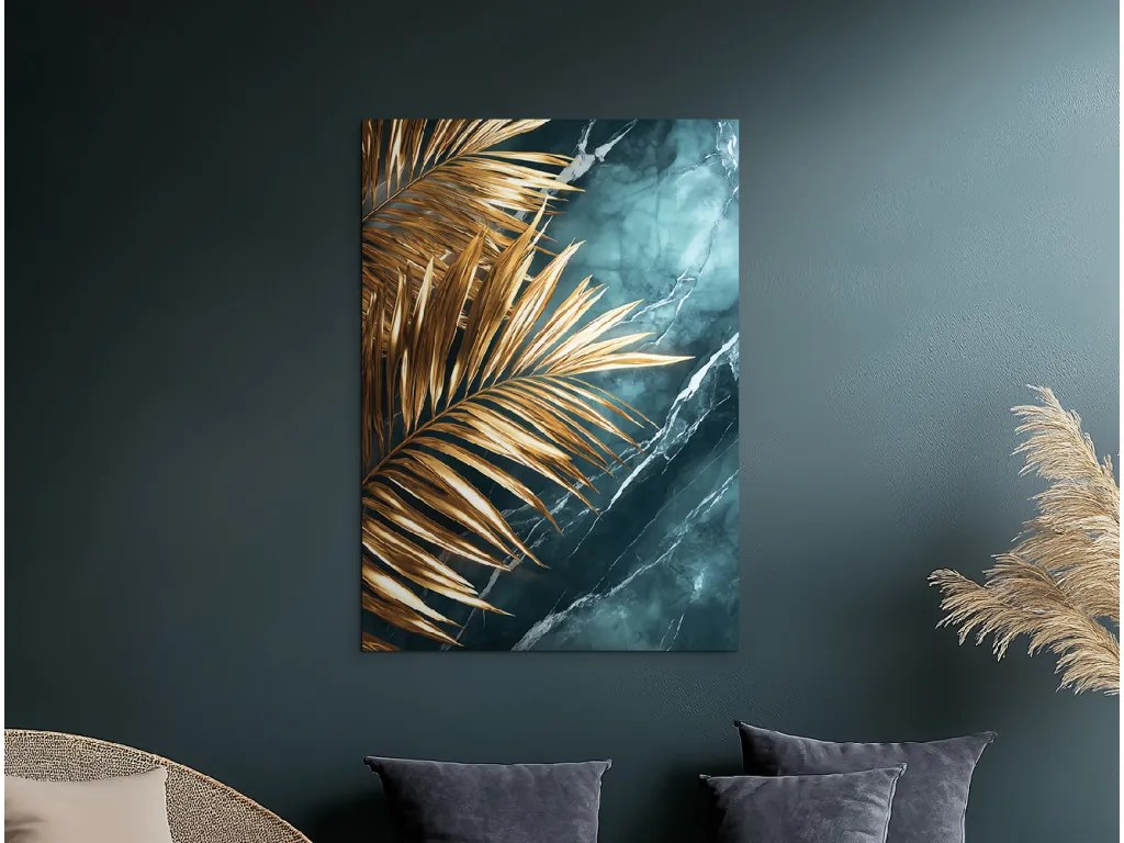 drevko | Obraz Zlatý palmový list