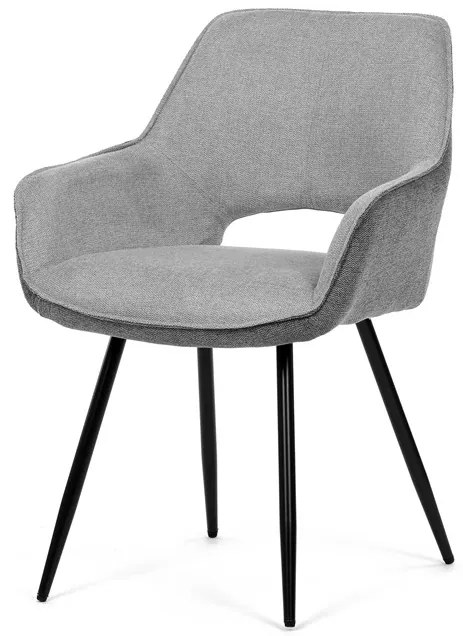 Autronic BONTEC Jedálenská stolička, sivá, látka, CT-S8108 SIL2 Farba: Šedá