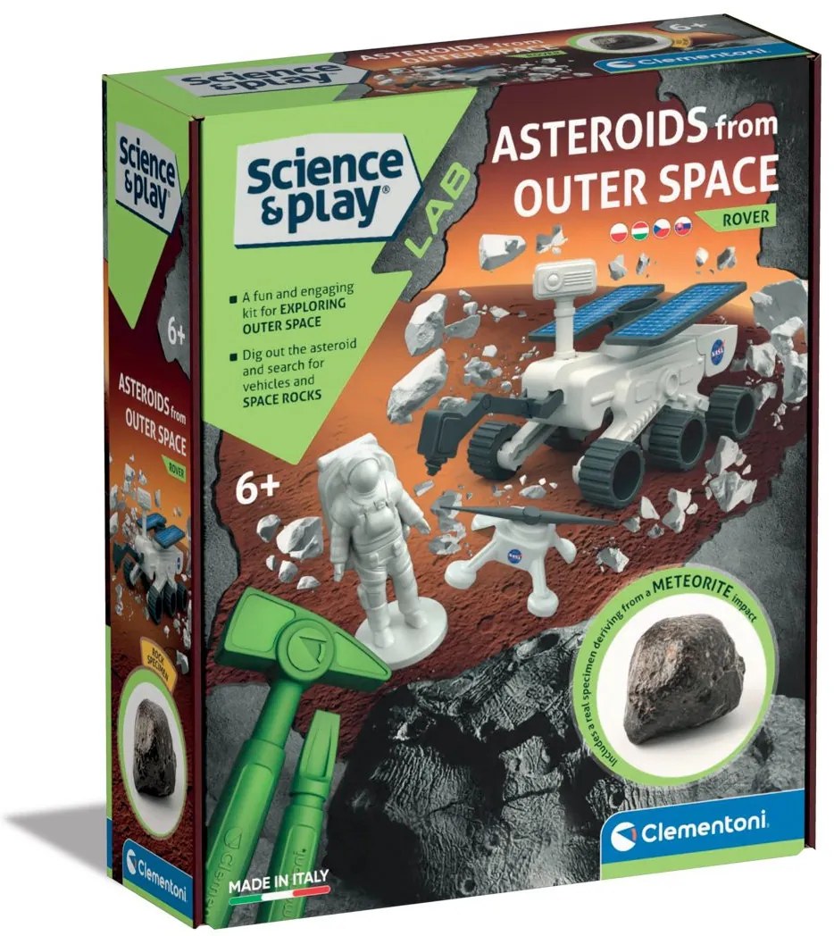 Detské laboratórium - vesmírne asteroidy NASA