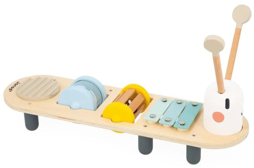 Sweet Cocoon - hudobný stolček - Húsenička