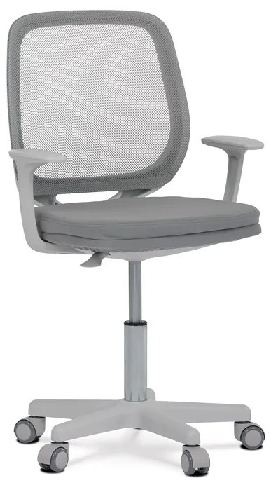 Autronic BONTEC Detská stolička, výškovo nastaviteľná, čierna sieťovina, KA-W022 BK Farba: Šedá
