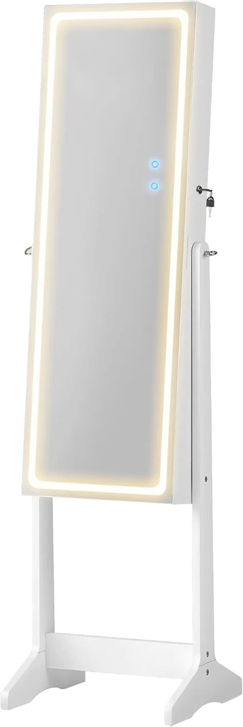 Šperkovnica SONGMICS s LED osvetlením JJC012W01