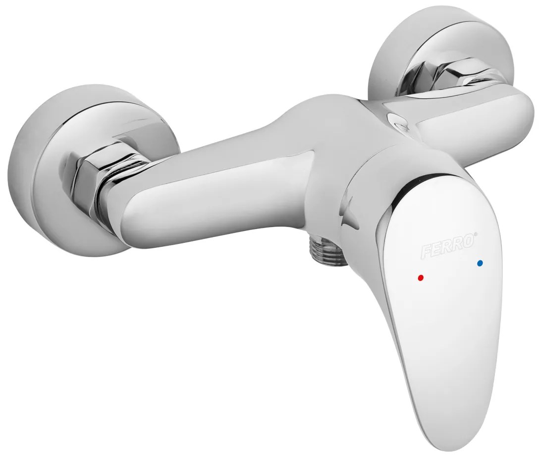 Ferro One, sprchová nástenná batéria bez sprchovej súpravy, chrómová, BFO7