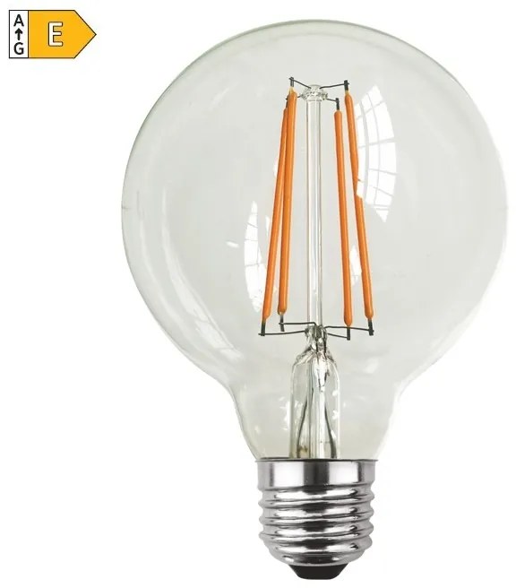 Diolamp LED Globe Filament žiarovka číra G95 12W/230V/E27/2700K/1540Lm/360°