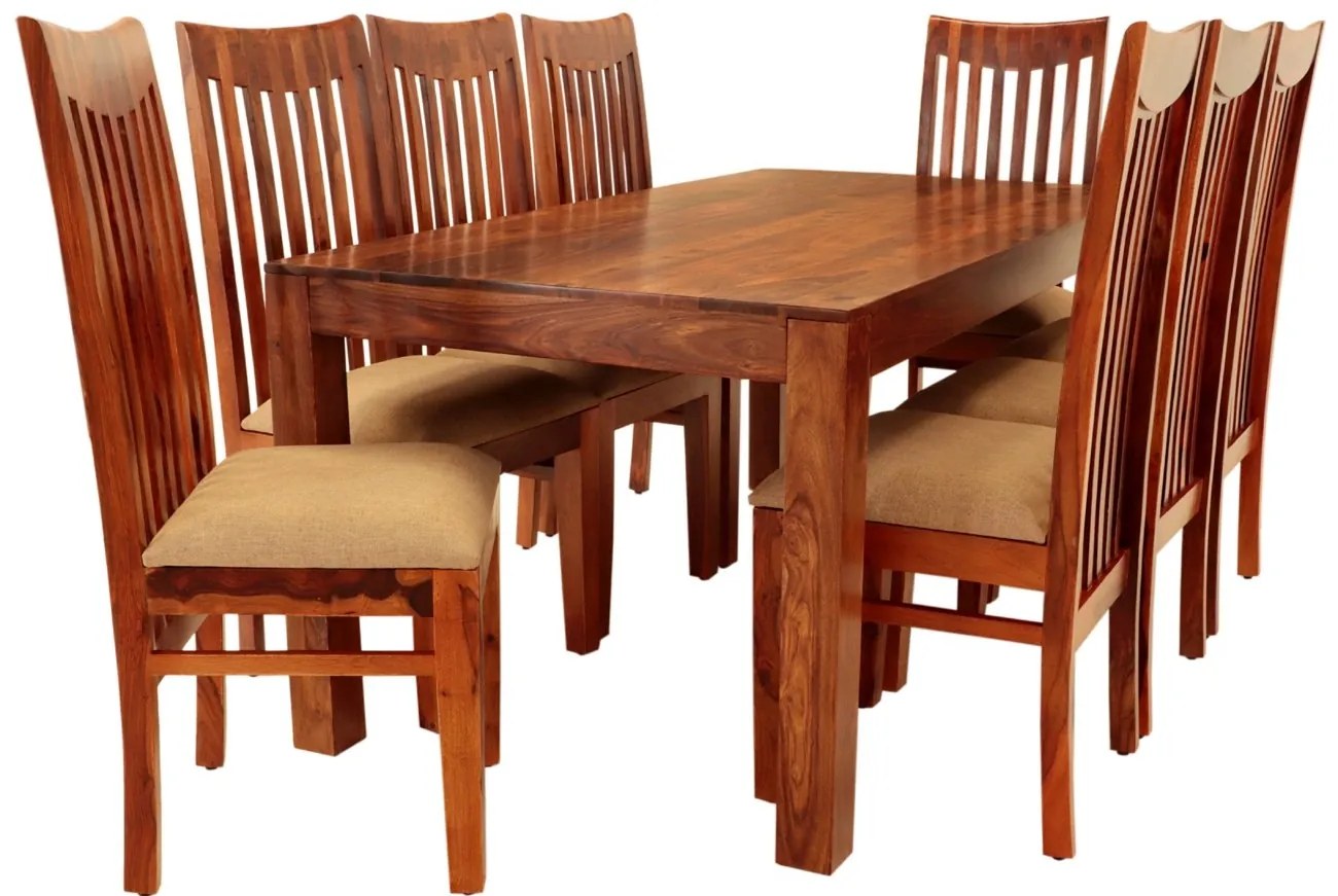 furniture-nabytek.cz - Jedálenský set pre 8 osôb z indického masívu palisander