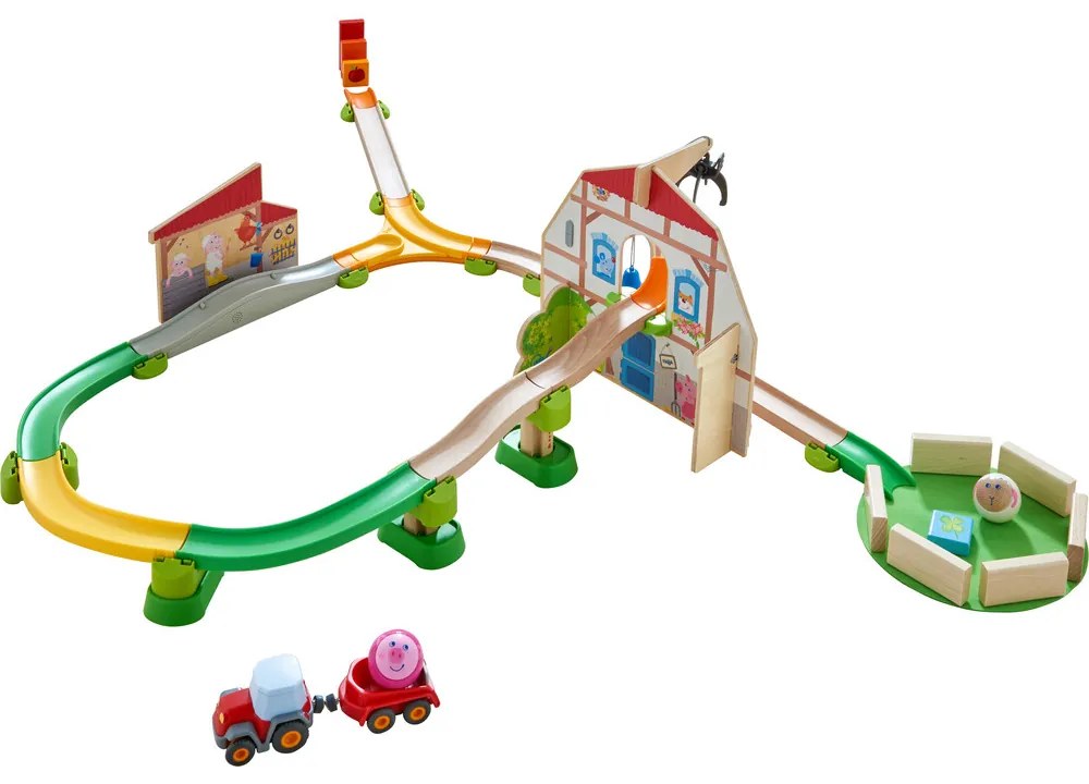 Guľôčková dráha Kullerbü – Farmárska dráha so zvukom - 48 ks