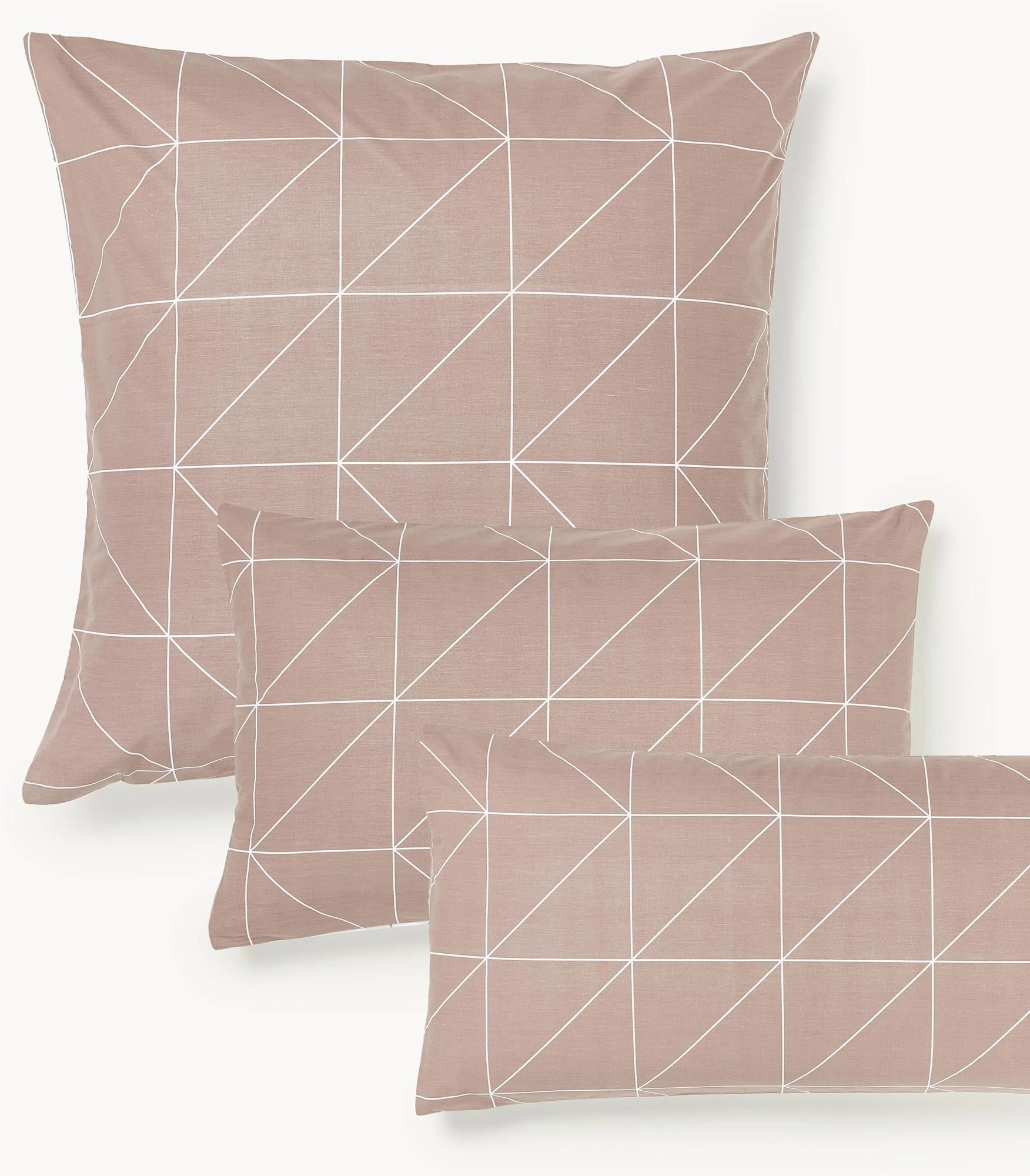 Vzorovaná bavlnená obliečka na vankúš Marla