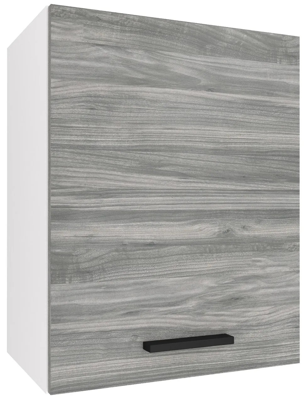 Kuchynská skrinka Belini horná 45 cm šedý antracit Glamour Wood TOR SG45/1/WT/GW1/0/B1