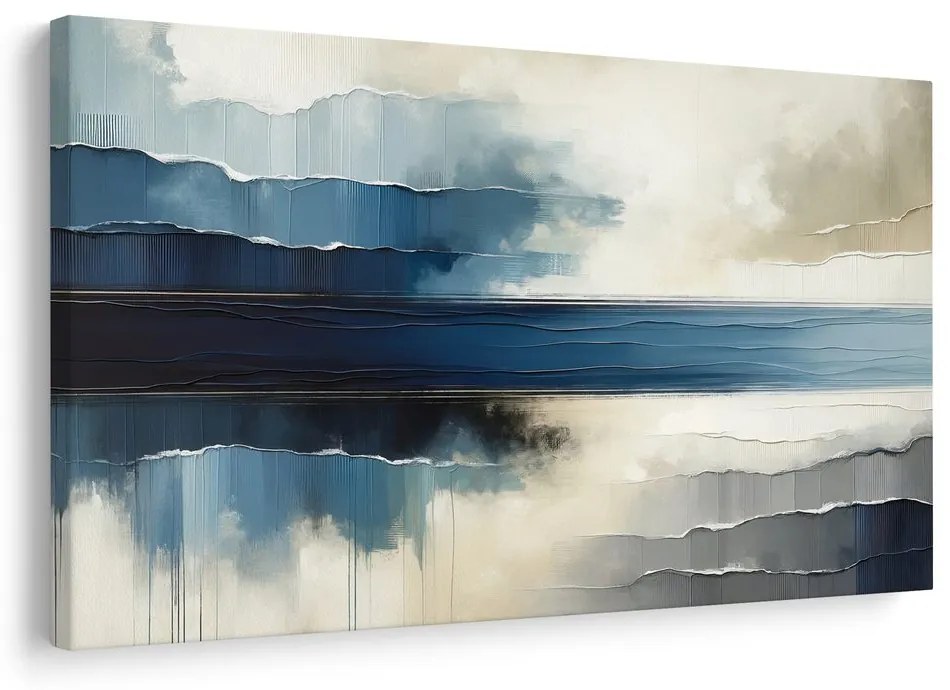 Obraz dotyky vĺn na nekonečnom horizonte