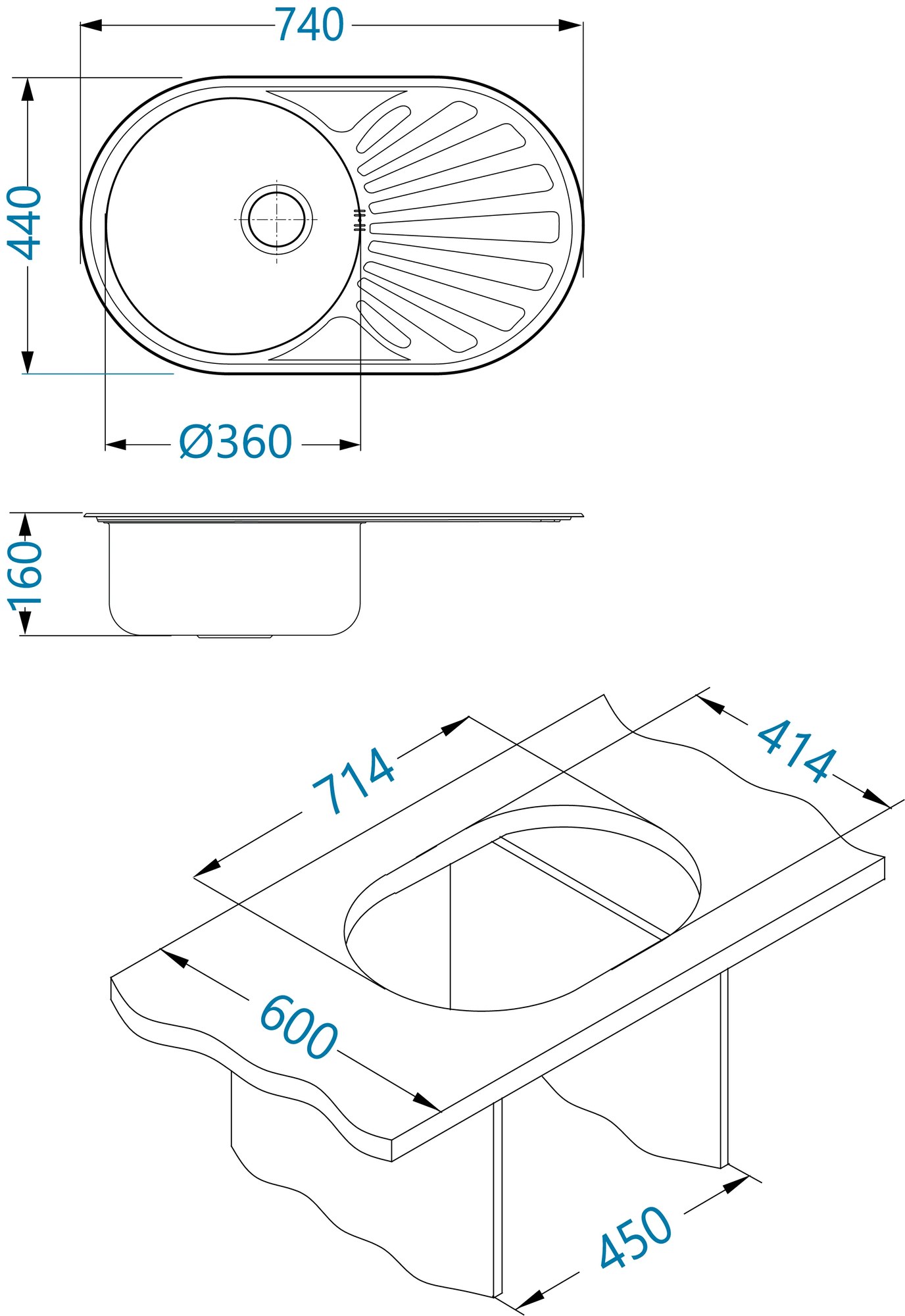 ALVEUS CZ CIKLO 20 DEKOR 740x440x160 mm