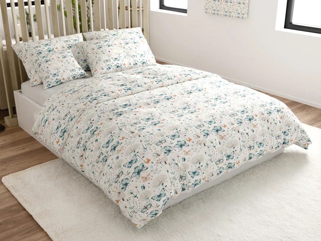 Bavlnené obliečky ELIVINE biele Rozmer obliečok: 70 x 90 cm | 140 x 200 cm