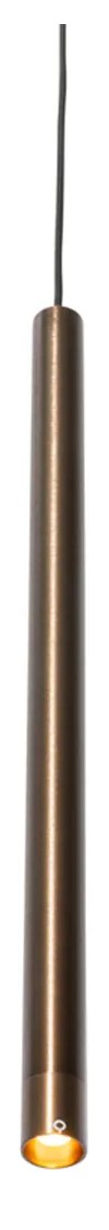 Moderné závesné svietidlo tmavá bronz pre 1-fázový koľajnicový systém - Iconic Frini