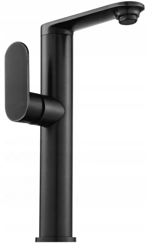 Mexen Milo - Vysoká umývadlová batéria, čierna, 71315-70