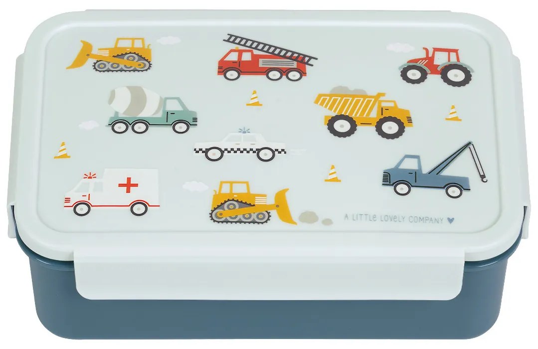 A Little Lovely Company - škatuľka na desiatu - vozidlá