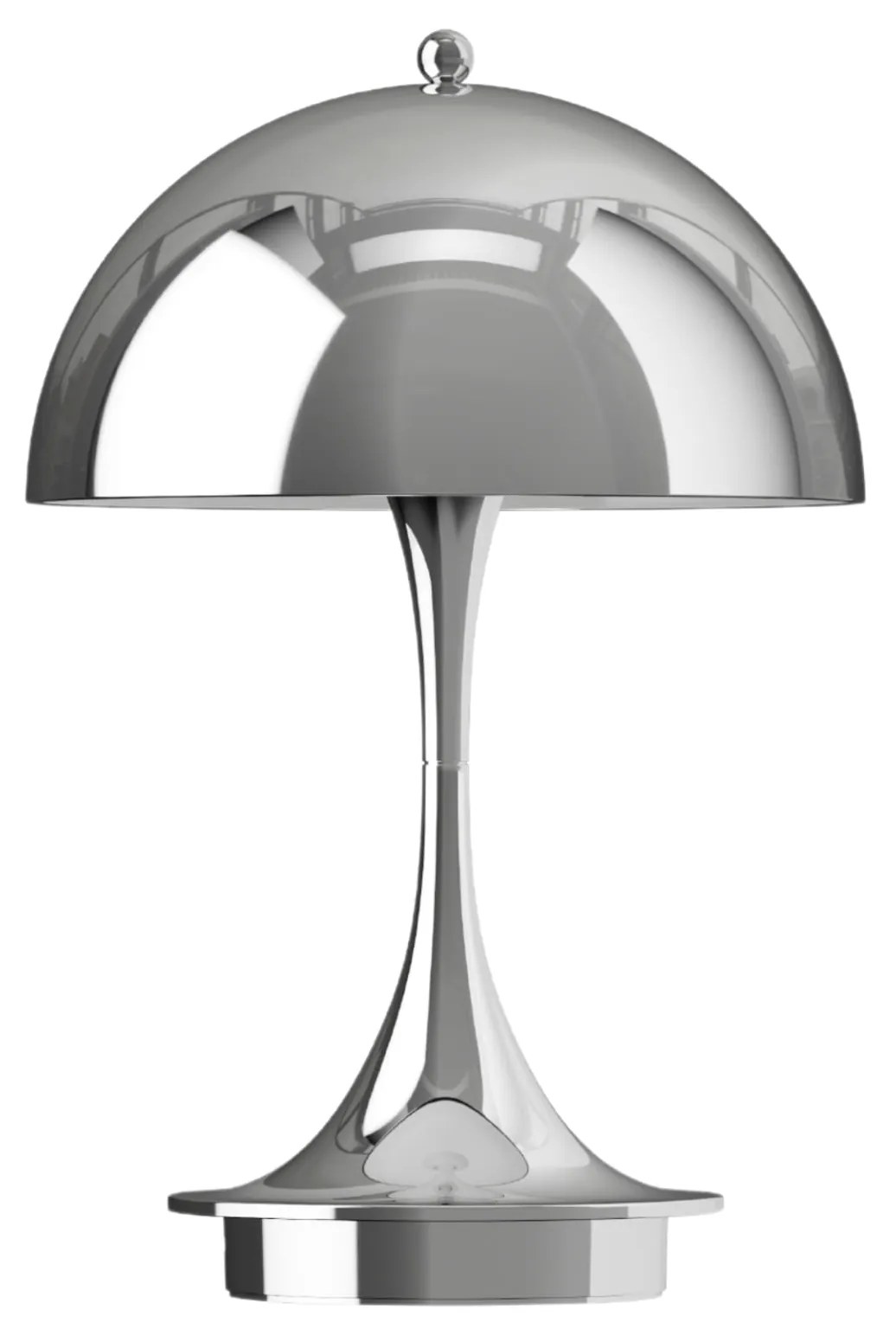 Louis Poulsen Prenosná lampa Panthella 160 V3 Chrome