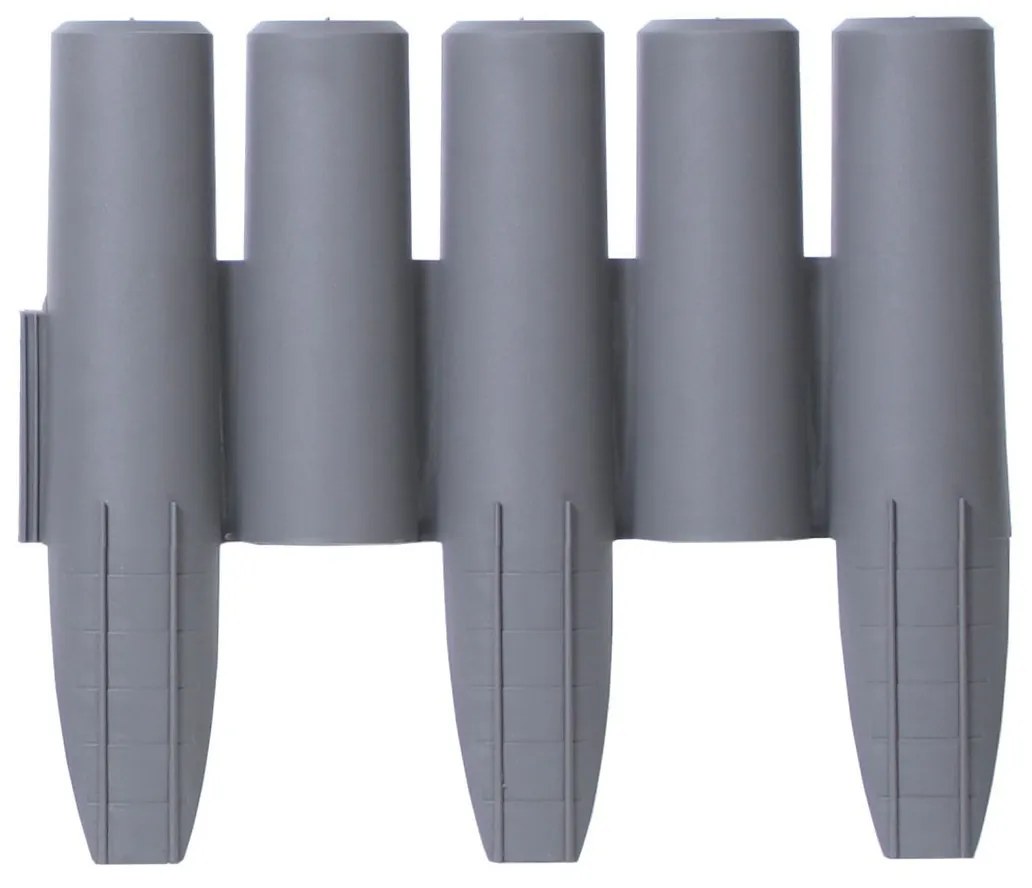 PROSPERPLAST Palisáda záhradná šedá 270cm