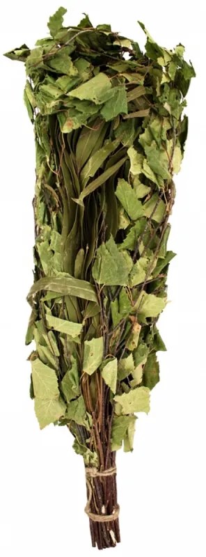 Brezová metlička do sauny s eukalyptom