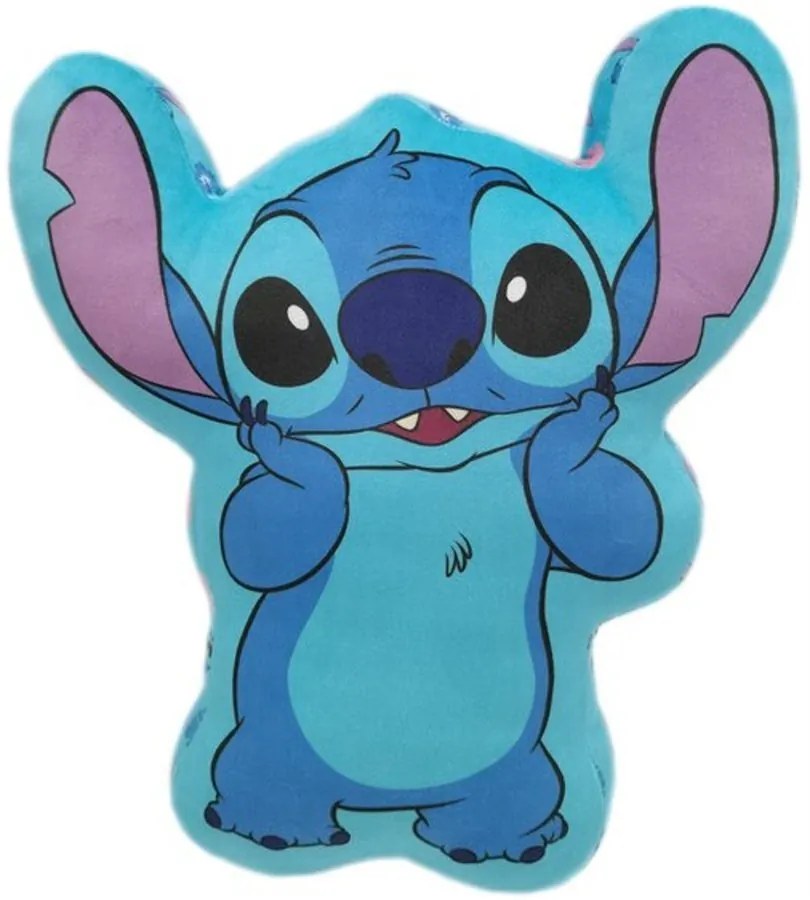 Tvarovaný 3D vankúš Stitch - Disney - 33 x 39 cm