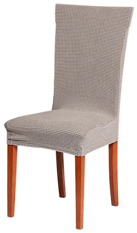 Poťah na stoličku elastický MENČESTER svetlo sivý TiaHome