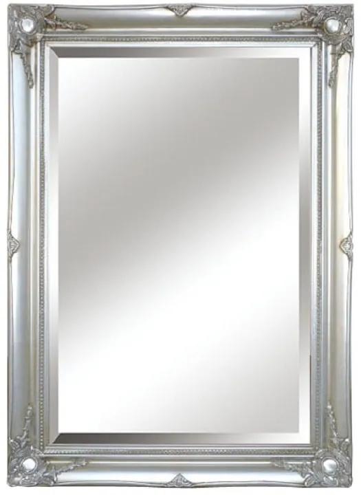 Zrkadlo na stenu Malkia Typ 7 - strieborná