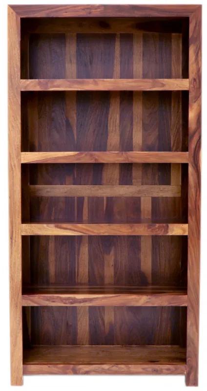 Knižnica Kali 90x180x35 indický masív palisander Only stain Knižnica Kali 90x180x35 indický masív palisander Only stain