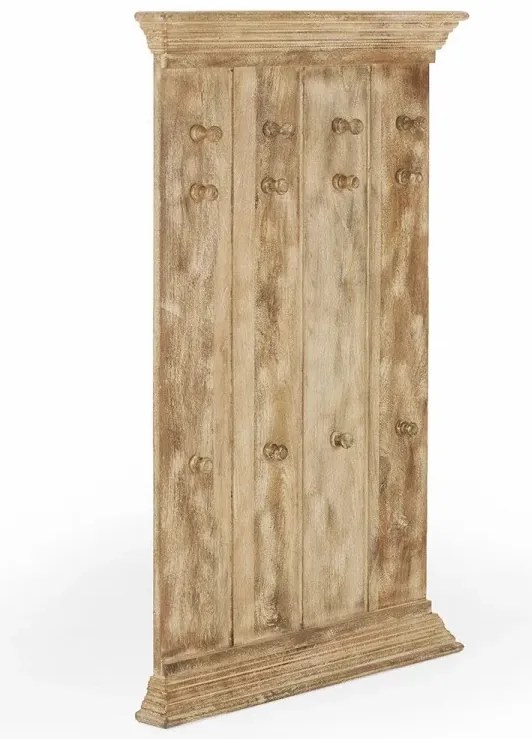 furniture-nabytek.cz - Masívny šatní panel Patina z mangového dreva, lakovaný, prírodná farba – 70×6×110 cm