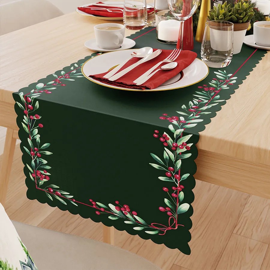 INTERMEDIC SK Vianočný behúň Zelená Jarabina 38x180 cm