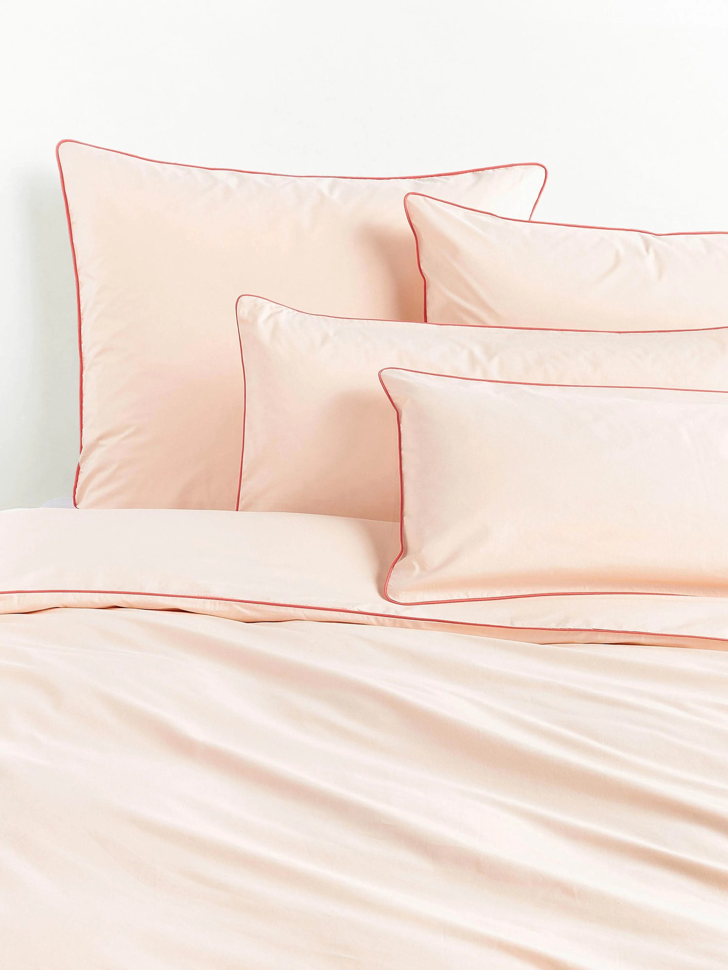 Obliečka na paplón z bavlneného perkálu's lemom Daria