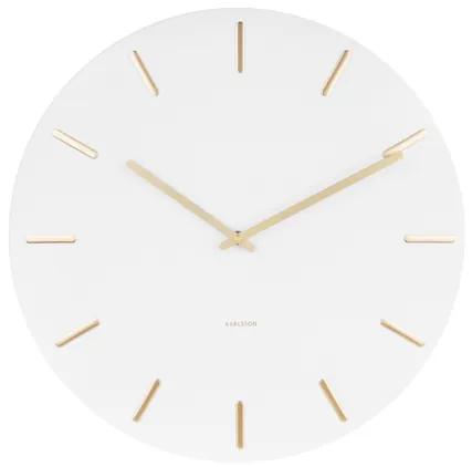 Dizajnové nástenné hodiny 5716WH Karlsson 45cm