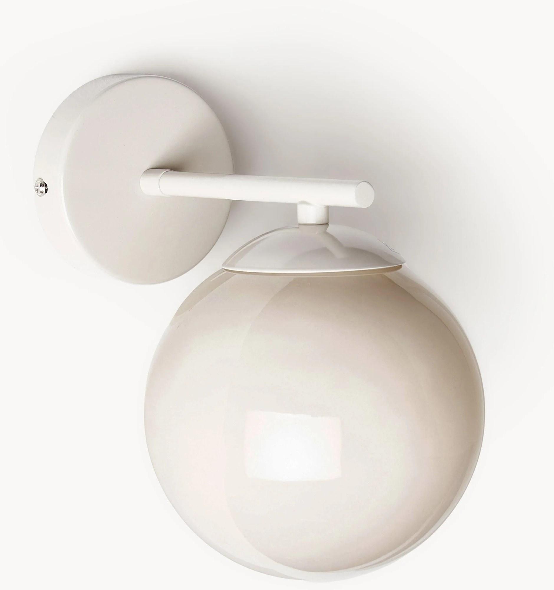 Nástenné svietidlo z opálového skla Liv