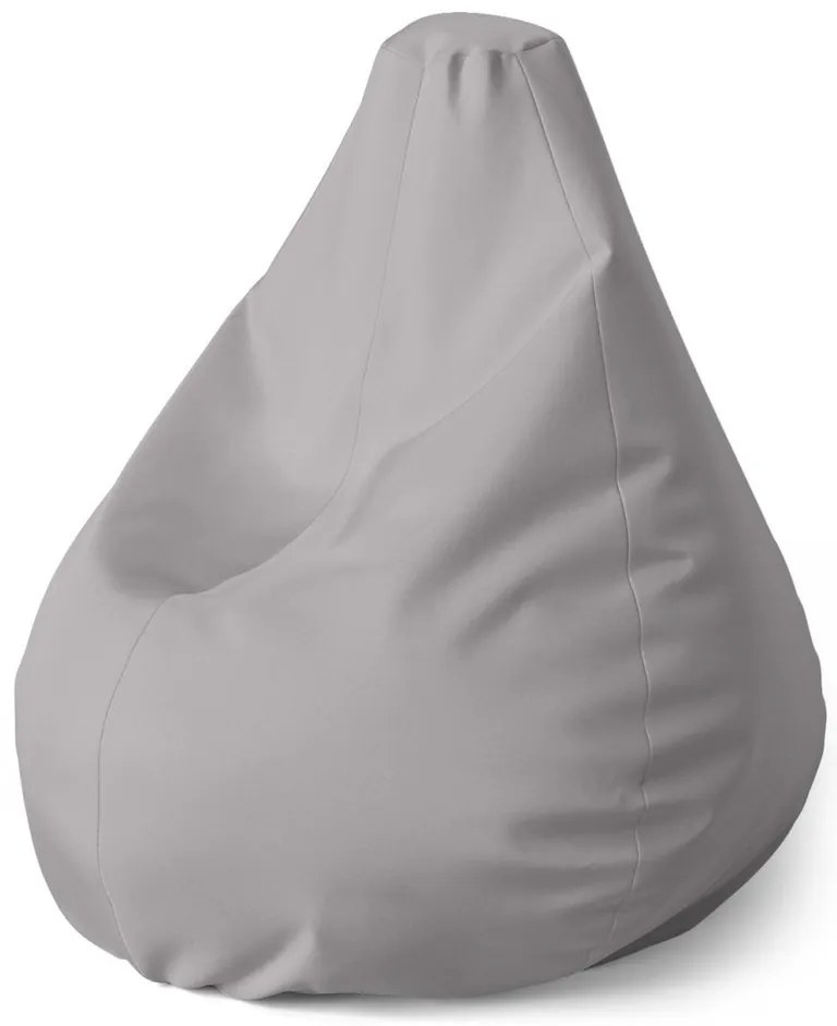 Sedací vak Pear sivá - detský, sivá