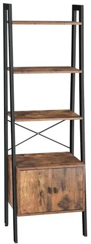 Policový regál so skrinkou VASAGLE LLS47BX